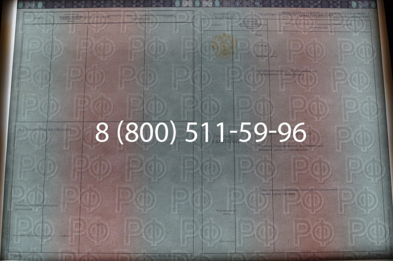 Заказать Диплом о высшем образовании 2014-2026 годов в Москве