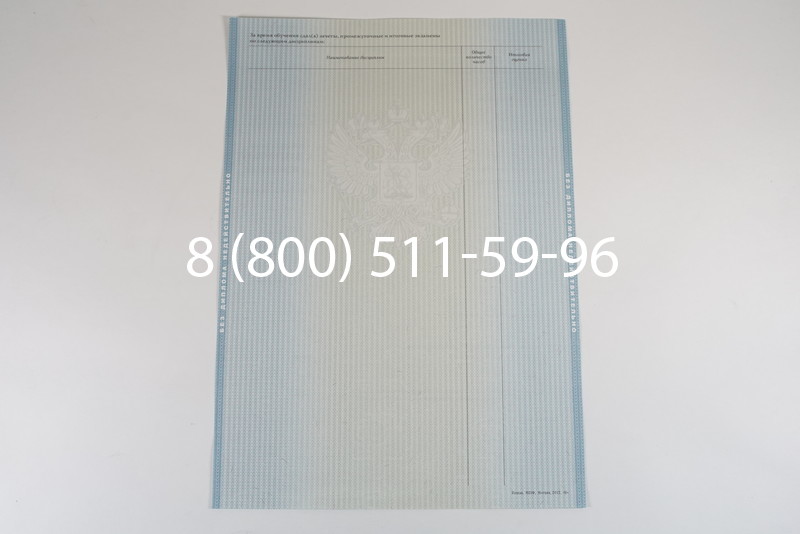 Диплом о высшем образовании 2012-2013 годов в Москве