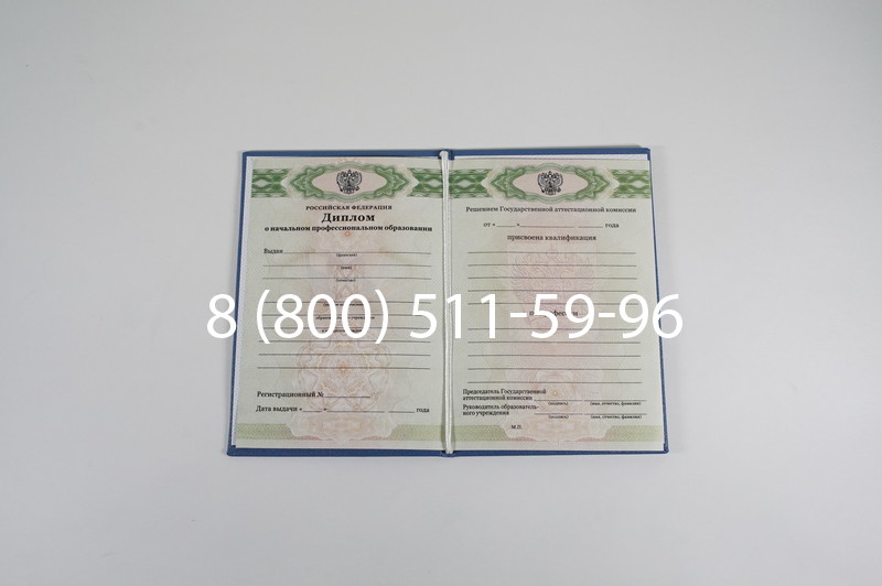 Диплом ПТУ 2014-2026 года в Москве
