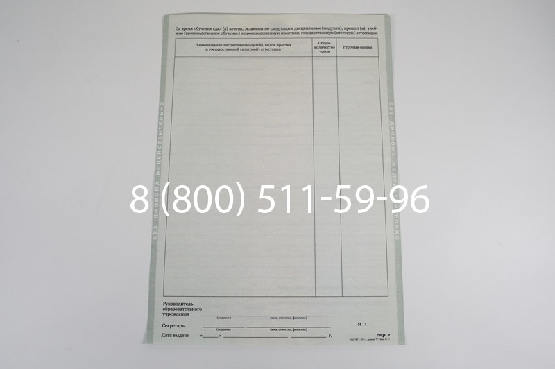 Диплом ПТУ 2014-2026 года в Москве