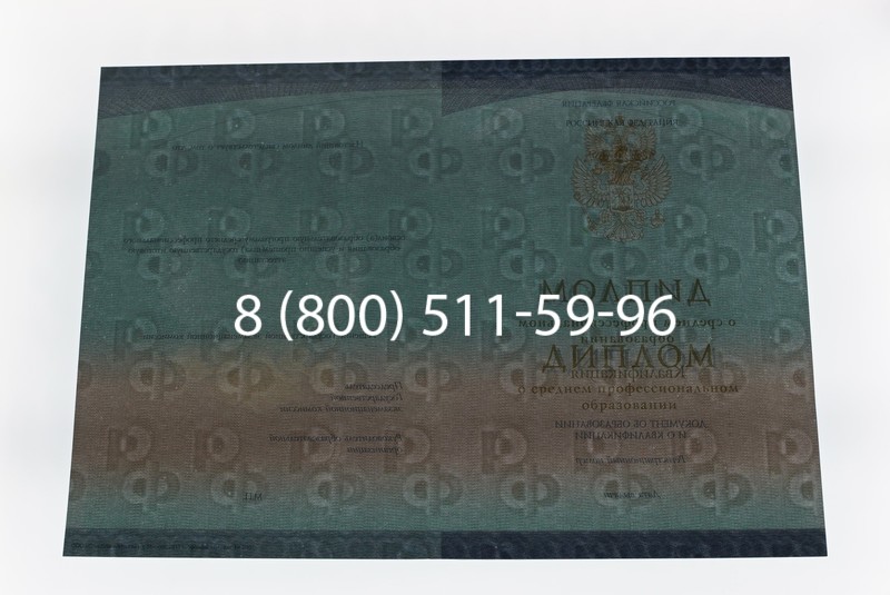 Диплом техникума (Спецбланк) 2014-2026 года в Москве